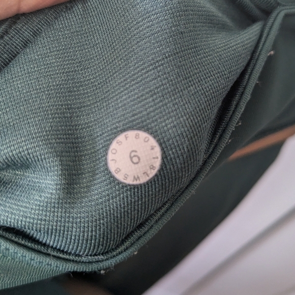 Lululemon Train Times Pant 25" Legging Color Blue Charcoal Size 6 W5BJOS - Picture 11 of 16